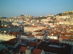 リスボン・展望台から見るフィゲイラ広場方面