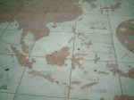 リスボン・世界地図と発見した年