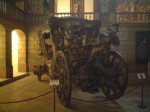 リスボン・国立馬車博物館・装飾が特徴的な馬車