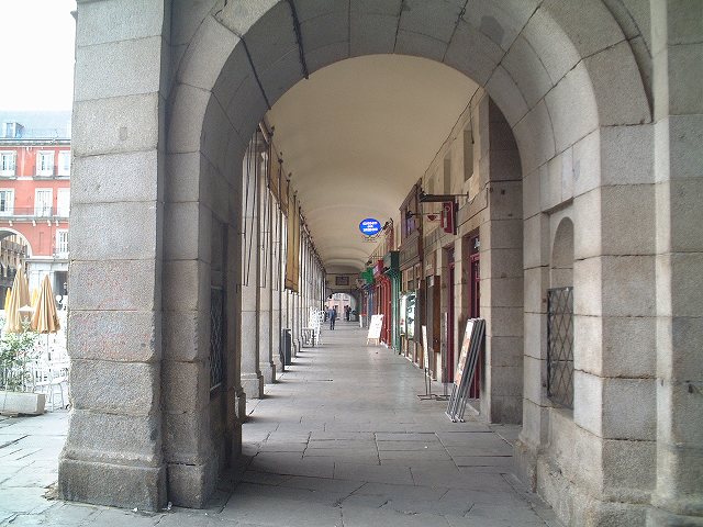 マドリッド・王宮の回廊の写真の写真