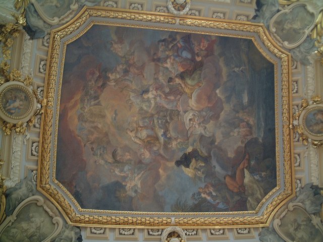 マドリッド・王宮の天井画の写真の写真