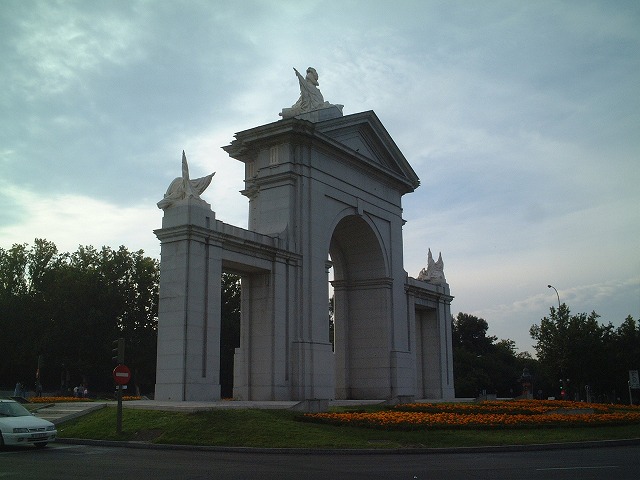 マドリッド・門の写真の写真