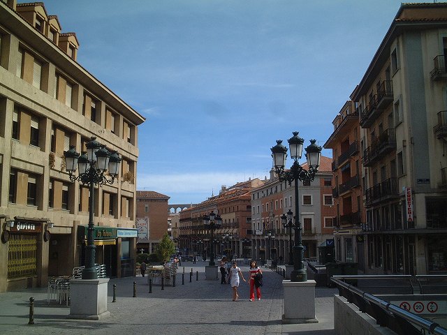 セゴビア市街の写真の写真