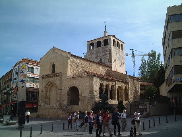 世界遺産・セゴビア・教会の写真の写真