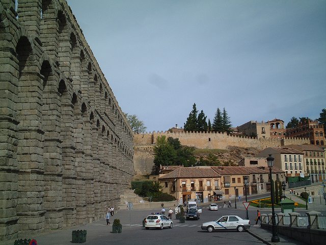 世界遺産・セゴビア・水道橋の写真の写真