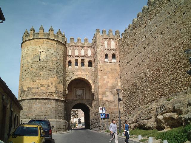 世界遺産・セゴビア・サン・アンドレス門の写真の写真