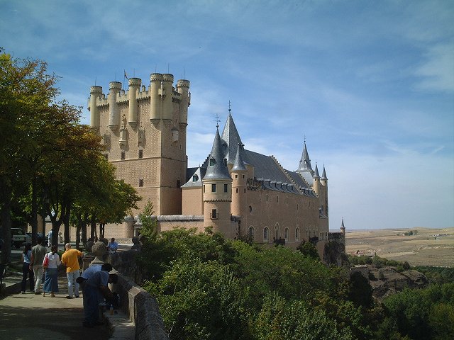 世界遺産・セゴビア・アルカサスの写真の写真