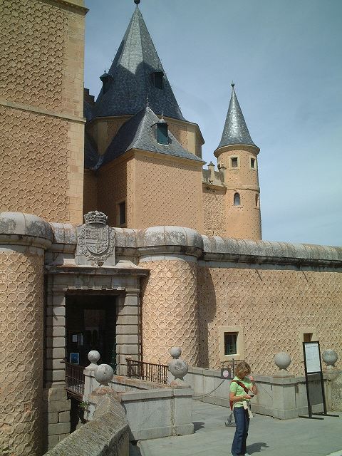 世界遺産・セゴビア・アルカサスの写真の写真