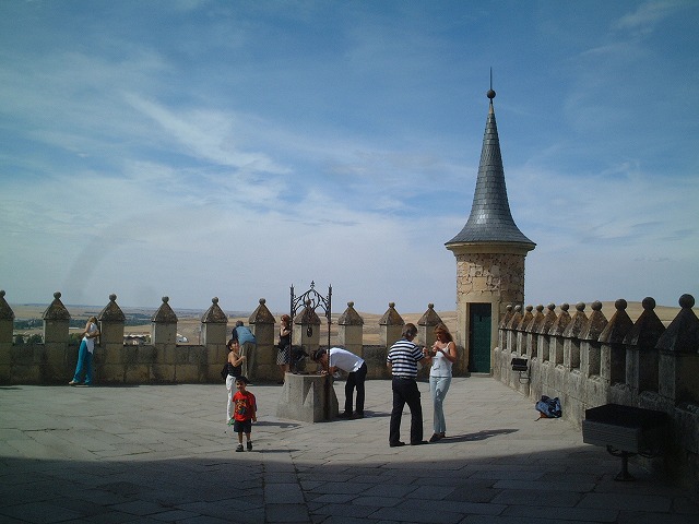 世界遺産・セゴビア・アルカサスの写真の写真