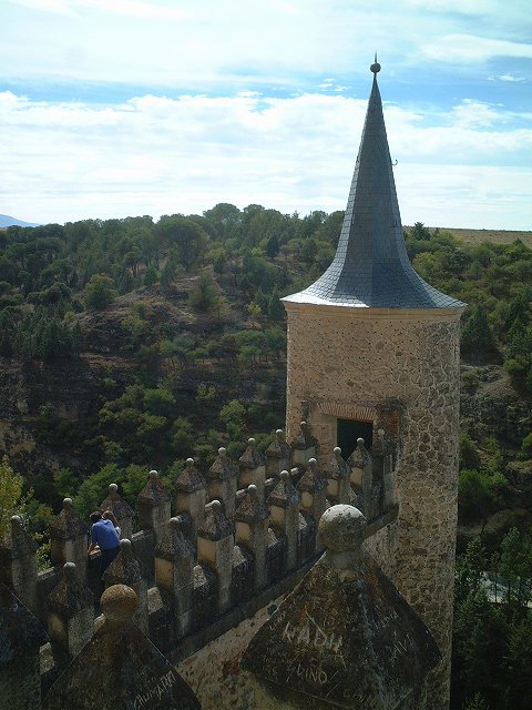 世界遺産・セゴビア・アルカサスの写真の写真