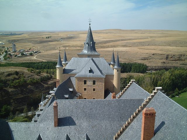 世界遺産・セゴビア・アルカサスの写真の写真