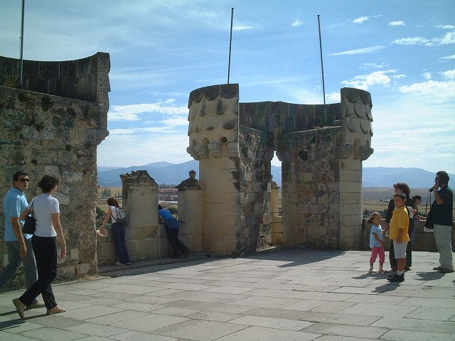 世界遺産・セゴビア・アルカサスの写真の写真