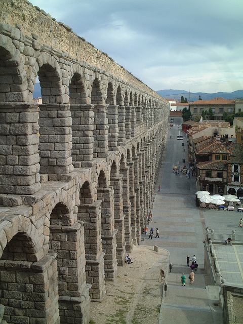 世界遺産・セゴビア・水道橋の写真の写真