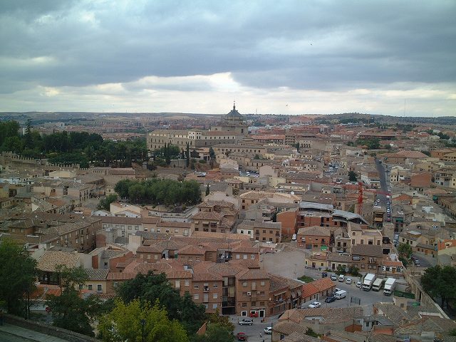 世界遺産・トレド・旧市街を一望の写真の写真