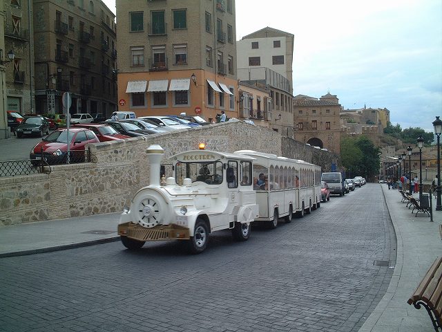 世界遺産・トレド・ミニトレインの写真の写真