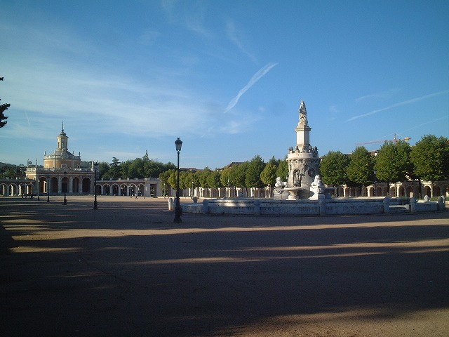 世界遺産・アランフェス・サンティアゴ・ルシニョール広場の写真の写真