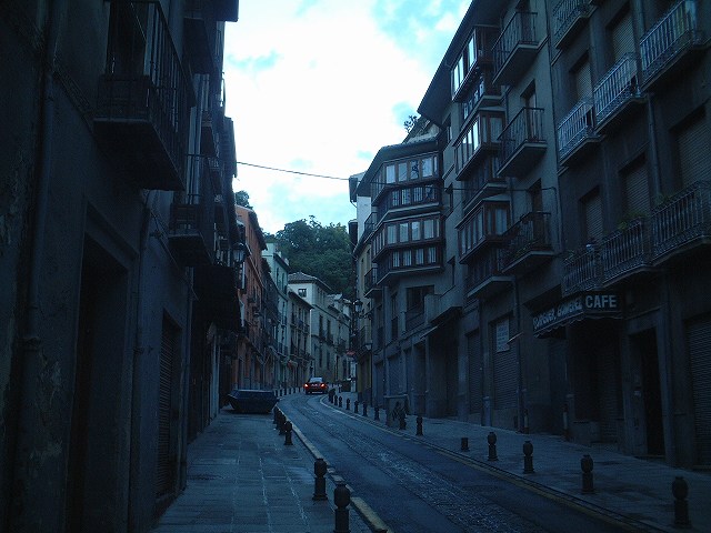 朝のグラナダ市街の写真の写真