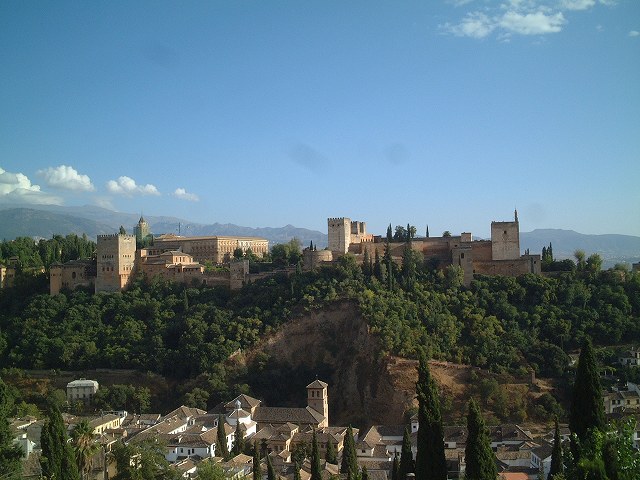 グラナダ・アルハンブラ宮殿の写真の写真