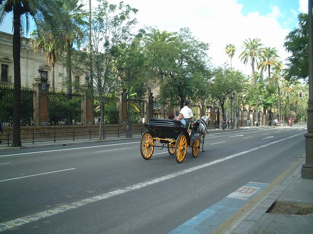 セビリア・馬車の写真の写真