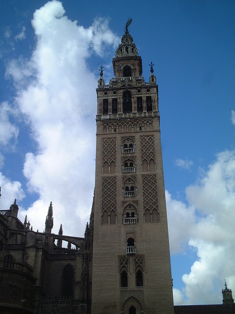 世界遺産・セビリア・ヒラルダの塔の写真の写真