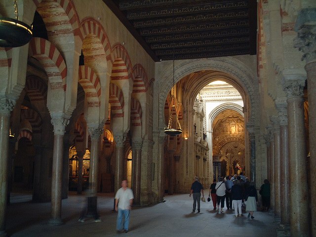世界遺産・コルドバ・コルドバ・メスキータの内部の写真の写真