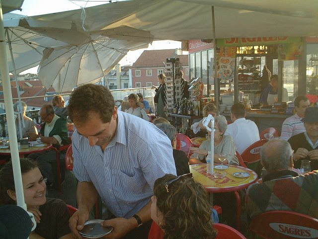 リスボン・ジェスタのエレベータの展望レストランの写真の写真