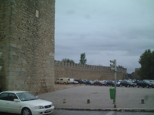 世界遺産・エヴォラ・旧市街を囲む城壁の写真の写真