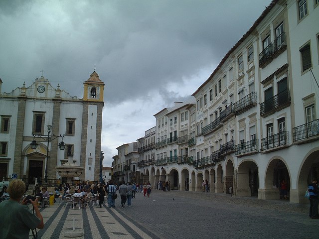 世界遺産・エヴォラ・ジラルド広場の写真の写真