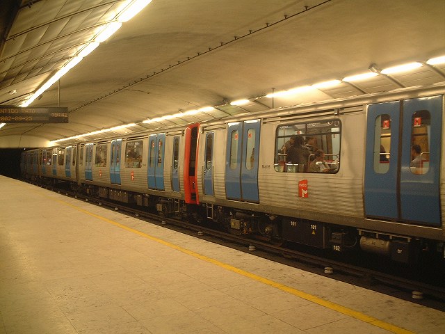 ポルトガル・リスボン・地下鉄の写真の写真