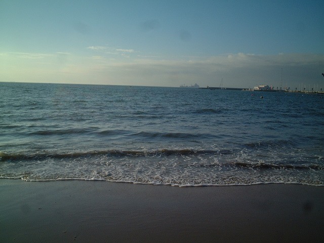 カスカカスカイスからみる大西洋イスの写真の写真