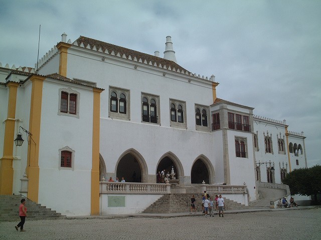 シントラ・王宮の建物の写真の写真