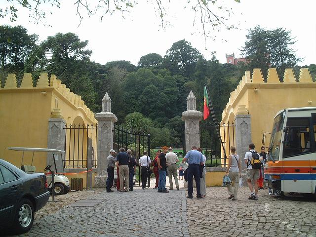 シントラ・ぺナ宮の正門の写真の写真