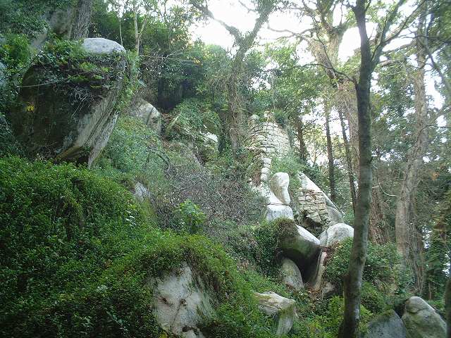 世界遺産・シントラ・ムーアの城跡の写真の写真