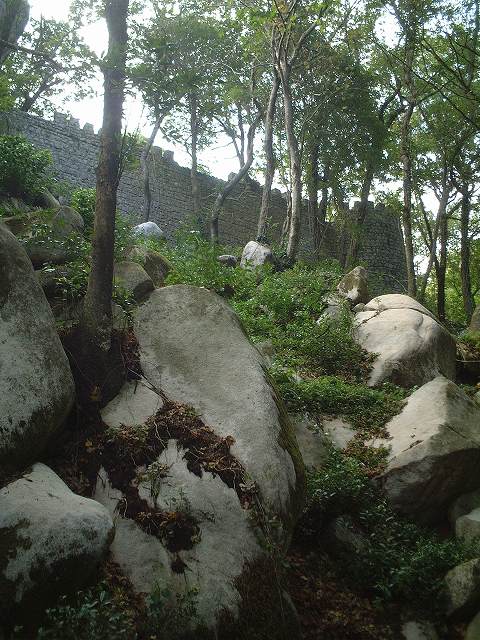 世界遺産・シントラ・ムーアの城跡の写真の写真
