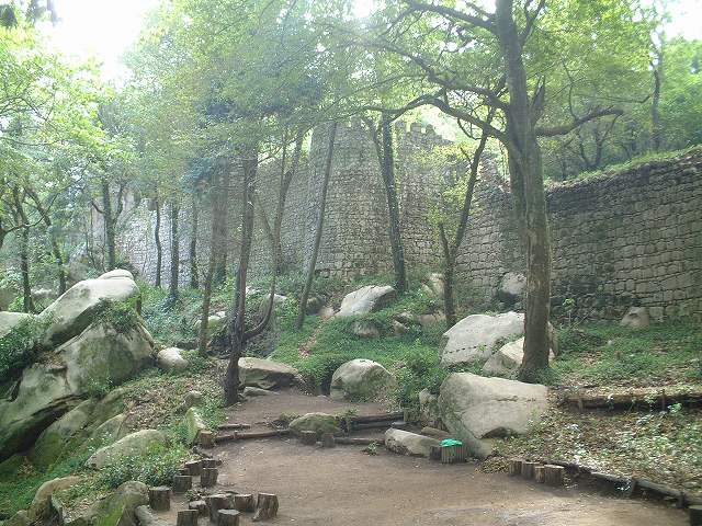世界遺産・シントラ・ムーアの城跡の写真の写真