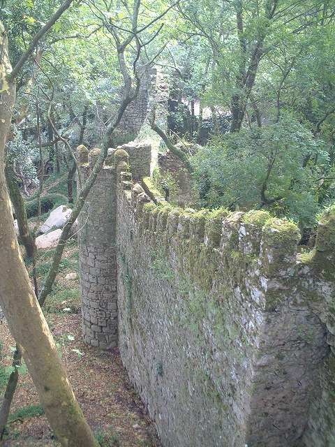 世界遺産・シントラ・ムーアの城跡の写真の写真