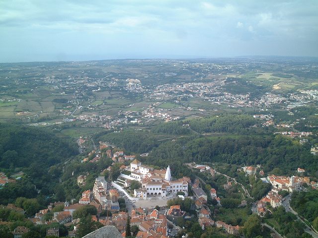 世界遺産・シントラ・ムーアの城跡の写真の写真