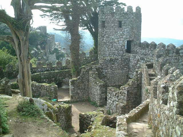 世界遺産・シントラ・ムーアの城跡の写真の写真