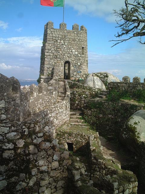 世界遺産・シントラ・ムーアの城跡の写真の写真