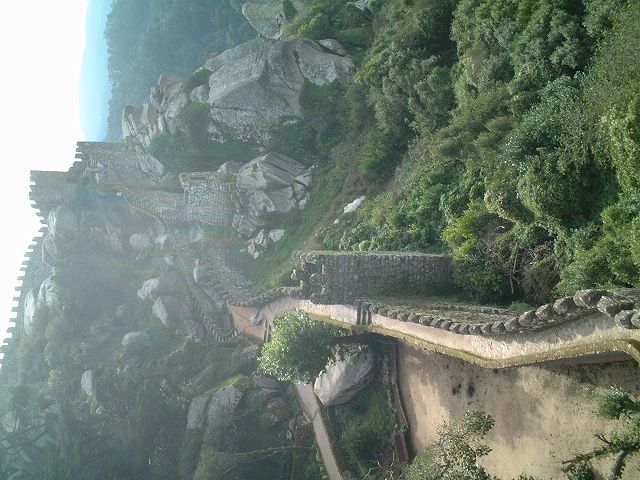 世界遺産・シントラ・ムーアの城跡の写真の写真