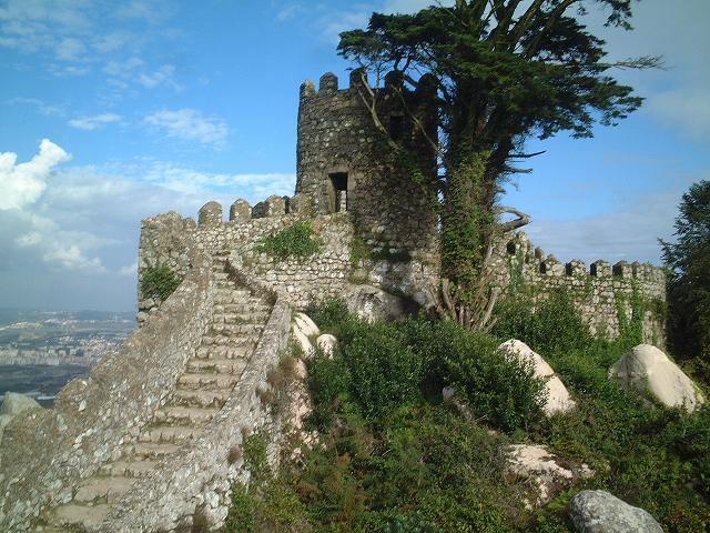 世界遺産・シントラ・ムーアの城跡の写真の写真