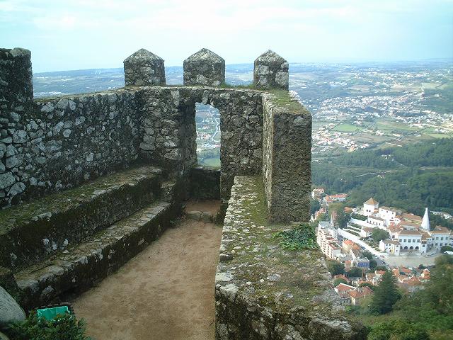 世界遺産・シントラ・ムーアの城跡の写真の写真