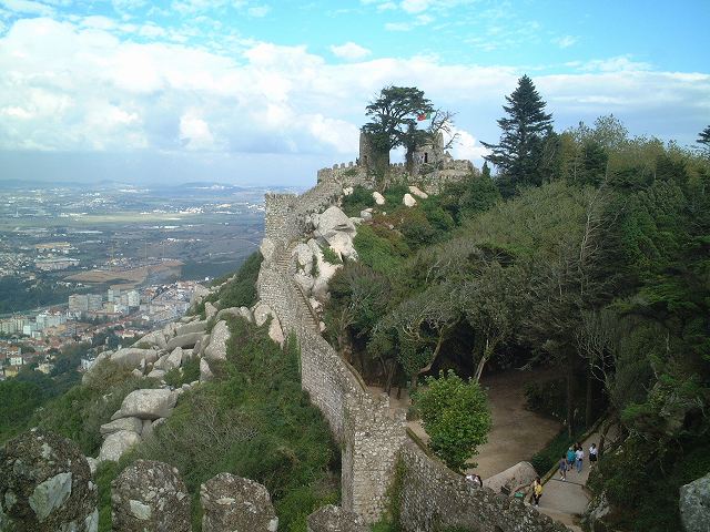 世界遺産・シントラ・ムーアの城跡の写真の写真