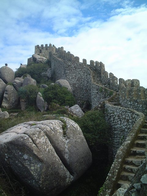 世界遺産・シントラ・ムーアの城跡の写真の写真