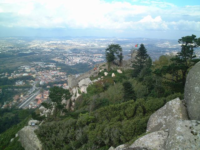 世界遺産・シントラ・ムーアの城跡の写真の写真