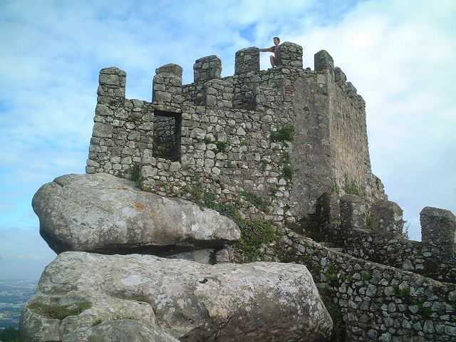 世界遺産・シントラ・ムーアの城跡の写真の写真