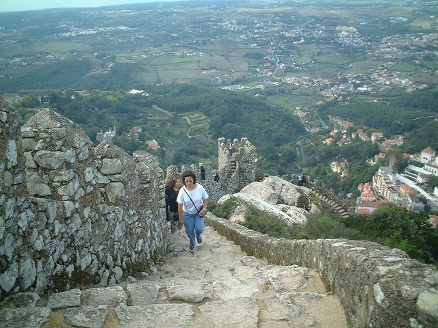 世界遺産・シントラ・ムーアの城跡の写真の写真
