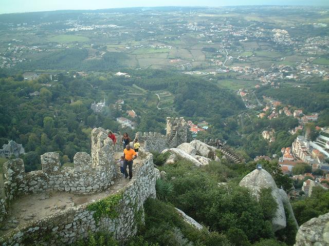 世界遺産・シントラ・ムーアの城跡の写真の写真