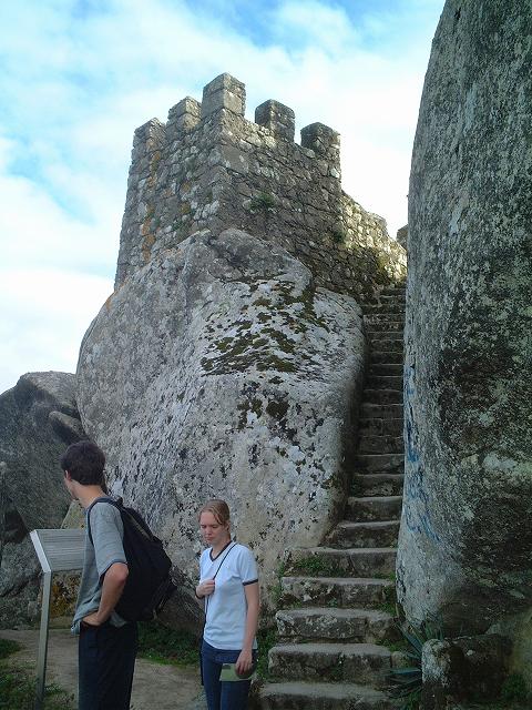 世界遺産・シントラ・ムーアの城跡トラの写真の写真
