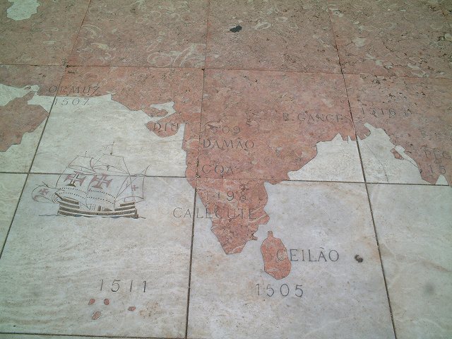 リスボン・1498年インド・カリカットに上陸の写真の写真